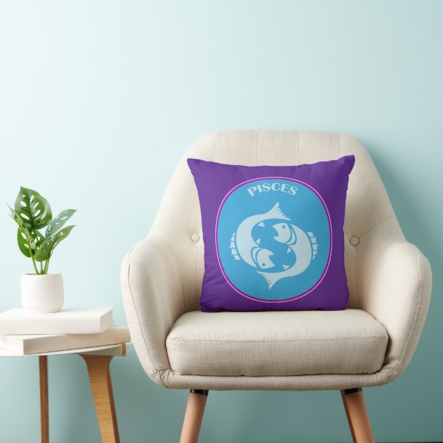 Pisces Throw Kissen (Stuhl )