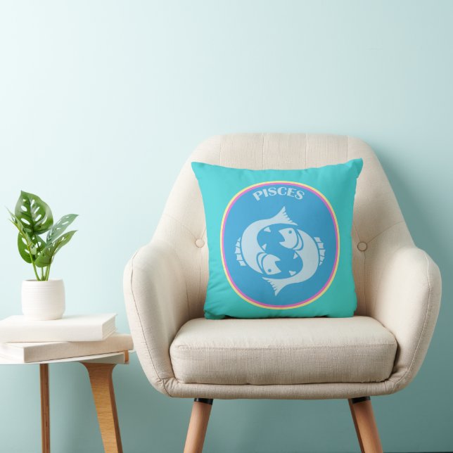 Pisces Throw Kissen (Stuhl )