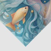 Pisces Tissue Paper Seidenpapier (Ausschnitt)