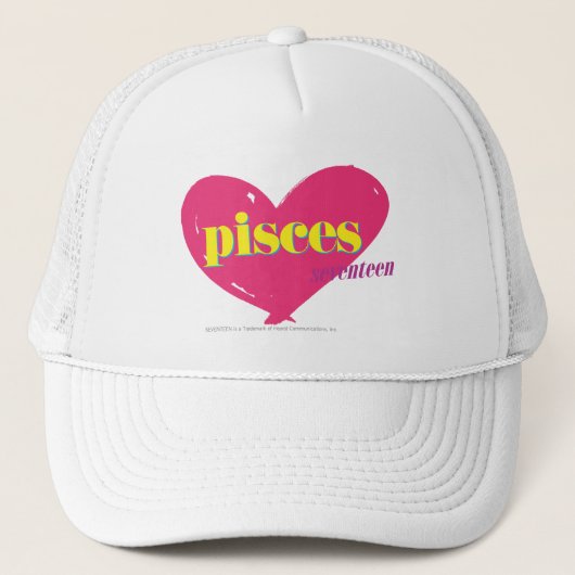 Pisces Truckerkappe (Vorderseite)