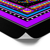 Pisces Twin Fish Poster (Ecke)