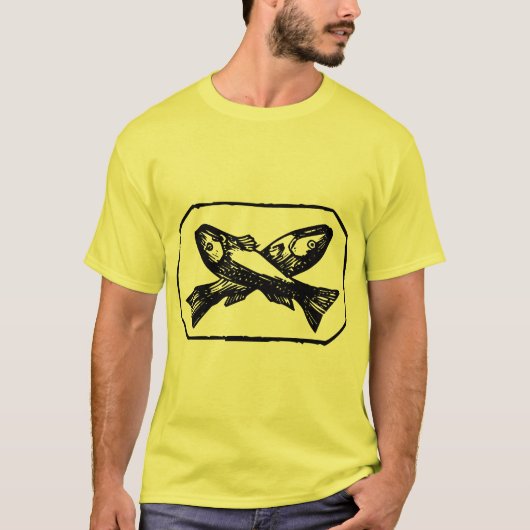 Pisces - unbeschriftet - Maßgeschneiderte T-Shirt (Vorderseite)