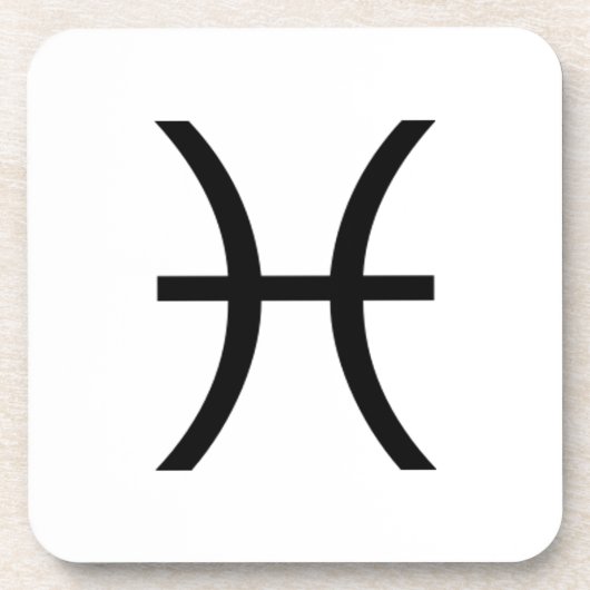 Pisces Untersetzer (Vorderseite)