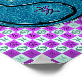 Pisces & Water Boar Poster (Ecke)