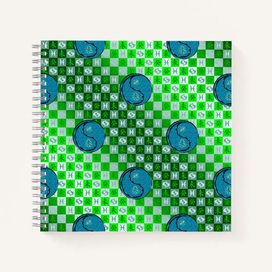 Pisces & Water Goat Notizblock (Vorderseite)