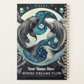 Pisces "Where Dreams Flow" Planer (Rückseite)