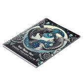 Pisces "Where Dreams Flow" SpiralNotebook Notizblock (Linke Seite)