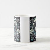 Pisces "Where Dreams Flow" Zodiac-Tasse Kaffeetasse (Mittel)