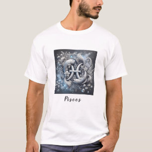 Pisces - Winter Essence Zodiac T-Shirt