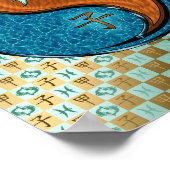 Pisces & Wood Rat Poster (Ecke)