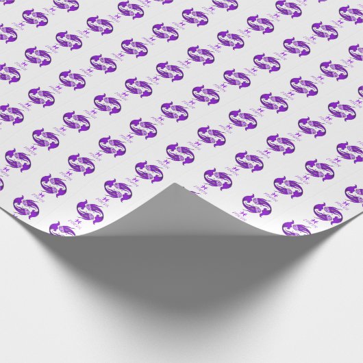 Pisces Wrapping Paper Geschenkpapier (Ecke)
