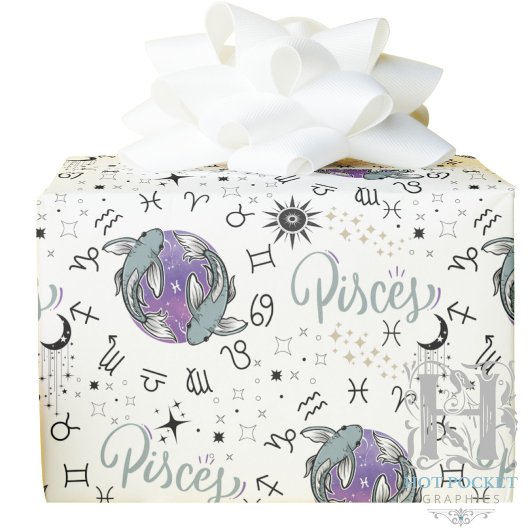 Pisces Wrapping Paper Geschenkpapier