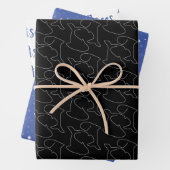 ⭐ Pisces Wrapping Paper | SET 3 Geschenkpapier Set (Beispiel)