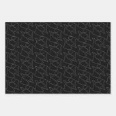 ⭐ Pisces Wrapping Paper | SET 3 Geschenkpapier Set (Vorderseite)