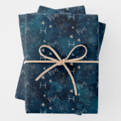 Pisces Wrapping Paper Sheets Geschenkpapier Set (Beispiel)