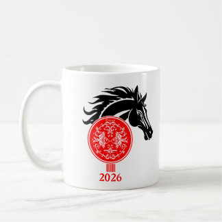 Pisces x Custom Year of the Horse 2026 Kaffeetasse