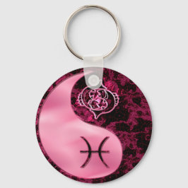 Pisces Yin Yang Schlüsselanhänger