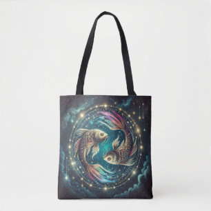 Pisces Zodiac Art Tasche
