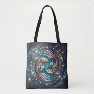 Pisces Zodiac Art Tasche