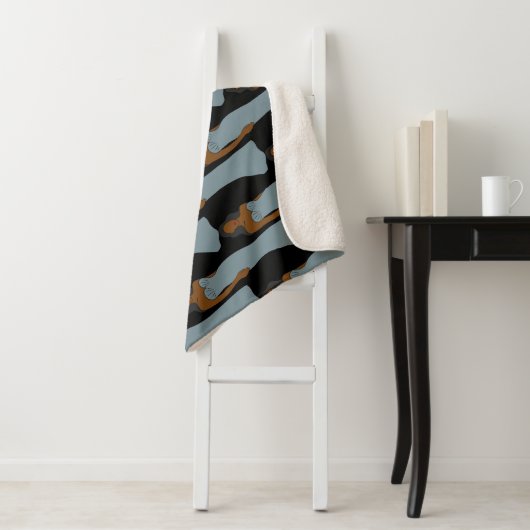 Pisces Zodiac Astrologie Sherpadecke (Beispiel)