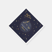 Pisces zodiac Baby Dusche Serviette (Ecke)