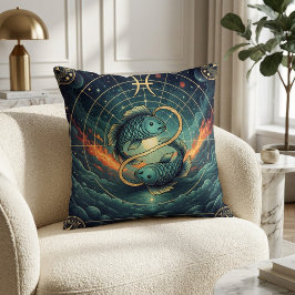 Pisces Zodiac Celestial Kissen