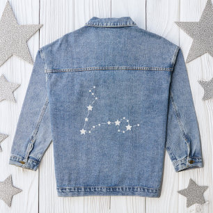 Pisces Zodiac Constellation Jeansjacke