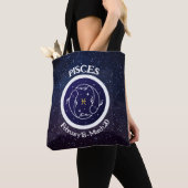 Pisces Zodiac Design Tote Bag Tasche (Von Nahem)