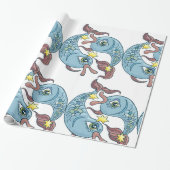 Pisces Zodiac Fish Horoscope Geschenkpapier (Ungerollt)
