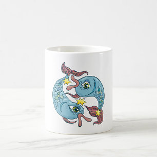 Pisces Zodiac Fish Horoscope Kaffeetasse