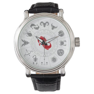 Pisces Zodiac Geburtstagsgeschenk Armbanduhr