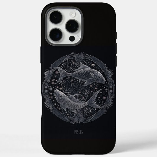 Pisces Zodiac Horoscope Case-Mate iPhone Hülle (Rückseite)