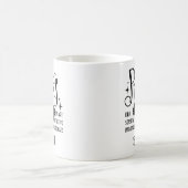 Pisces Zodiac Horoscope Individuelle Name Kaffeetasse (Mittel)