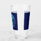 Pisces Zodiac individuell anpassbares Bier Glas (Links)