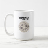 pisces zodiac kaffeetasse (Links)