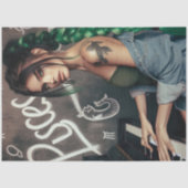 Pisces Zodiac Musician Piano Decoupage Seidenpapier (Vorderseite)