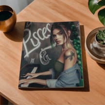 Pisces Zodiac Musician Piano Decoupage