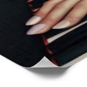 Pisces Zodiac Musician Piano Poster (Ecke)