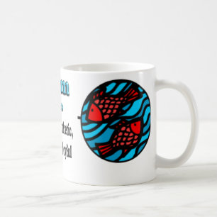 Pisces Zodiac Muttertagskaffee Tasse