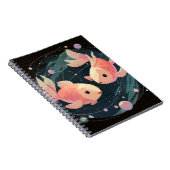 Pisces Zodiac-Notebook Notizblock (Rechte Seite)