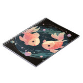 Pisces Zodiac-Notebook Notizblock (Linke Seite)
