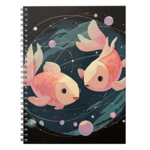 Pisces Zodiac-Notebook Notizblock