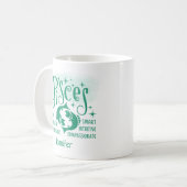 Pisces Zodiac Personalisierte Merkmale Horoskop Kaffeetasse (Vorderseite Links)