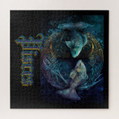Pisces Zodiac Puzzle (Horizontal)