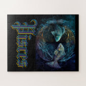 Pisces Zodiac Puzzle (Horizontal)