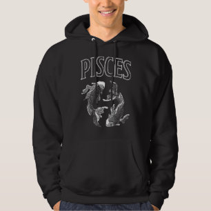 Pisces Zodiac Sign Astrologie Horoskop Hoodie