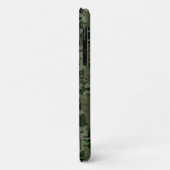 Pisces Zodiac Sign auf Woodland Digital Camouflage Case-Mate iPhone Hülle (Hinten/Links)