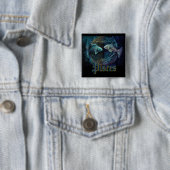 Pisces Zodiac Sign Button (Beispiel)