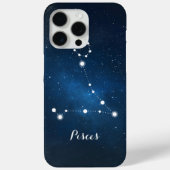 Pisces Zodiac Sign Constellation Case-Mate iPhone Hülle (Rückseite)