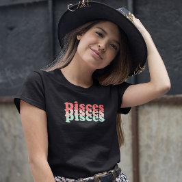 Pisces Zodiac Sign | Farbe des hellgrünen Powers T-Shirt